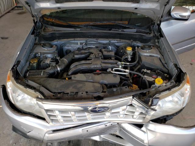 JF2SHAHC3CH464896 - 2012 SUBARU FORESTER TOURING 银色 照片 11