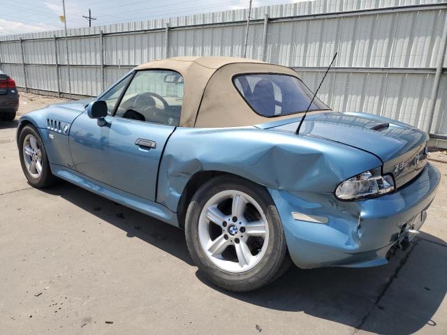 WBACN33401LK48129 - 2001 BMW Z3 2.5 BLUE photo 2