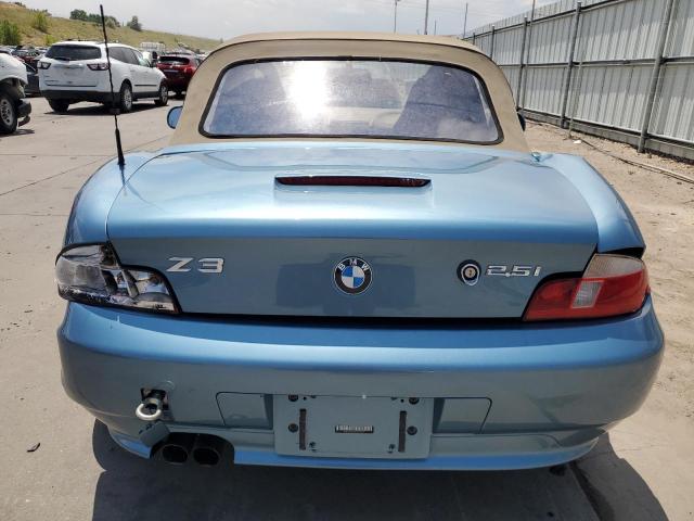WBACN33401LK48129 - 2001 BMW Z3 2.5 BLUE photo 6