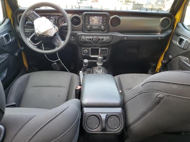1C4HJXDN6LW338647 - 2020 JEEP WRANGLER U SPORT YELLOW photo 8