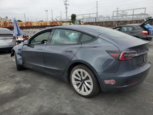 5YJ3E1EA2PF450346 - 2023 TESLA MODEL 3 SILVER photo 2