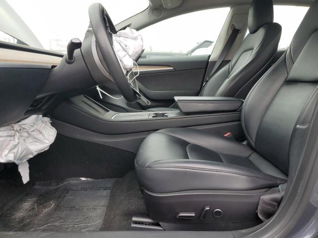 5YJ3E1EA2PF450346 - 2023 TESLA MODEL 3 SILVER photo 7