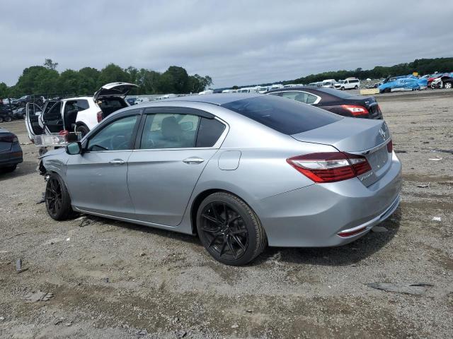 1HGCR2F38HA133077 - 2017 HONDA ACCORD LX SILVER photo 2