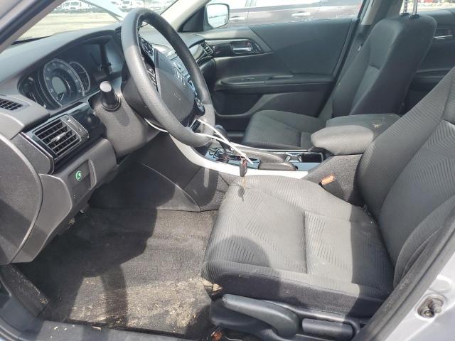 1HGCR2F38HA133077 - 2017 HONDA ACCORD LX SILVER photo 7