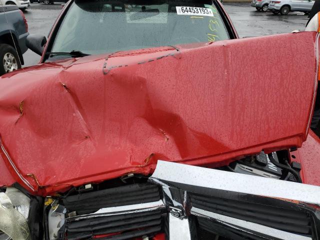 1D7HE42K55S138337 - 2005 DODGE DAKOTA SLT RED photo 11