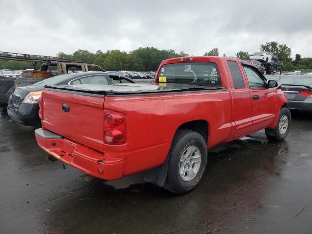 1D7HE42K55S138337 - 2005 DODGE DAKOTA SLT RED photo 3