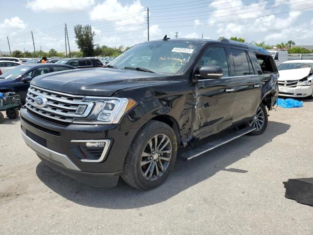 1FMJK1KT4MEA17223 - 2021 FORD EXPEDITION MAX LIMITED BLACK photo 1