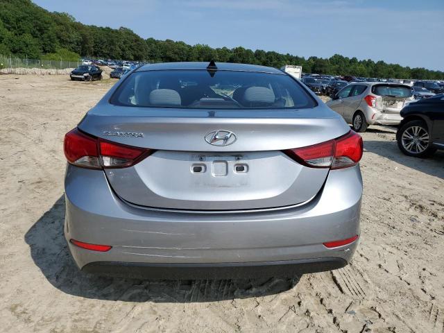 5NPDH4AE7GH753338 - 2016 HYUNDAI ELANTRA SE SILVER photo 6