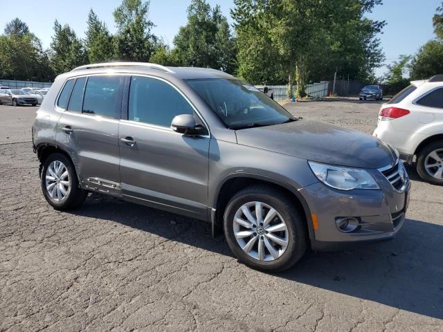 WVGBV7AX9BW516996 - 2011 VOLKSWAGEN TIGUAN S GRAY photo 4