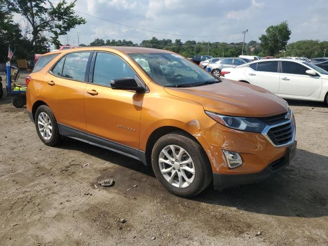 2GNAXHEV9K6115958 - 2019 CHEVROLET EQUINOX LS ORANGE photo 4