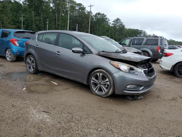 KNAFX5A85G5529414 - 2016 KIA FORTE EX GRAY photo 4