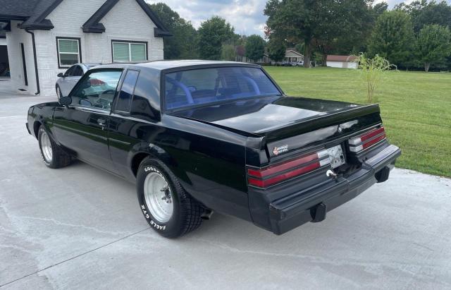 1G4GJ1175HP455373 - 1987 BUICK REGAL 黑色 照片 3