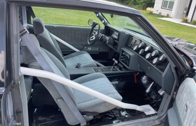 1G4GJ1175HP455373 - 1987 BUICK REGAL 黑色 照片 5