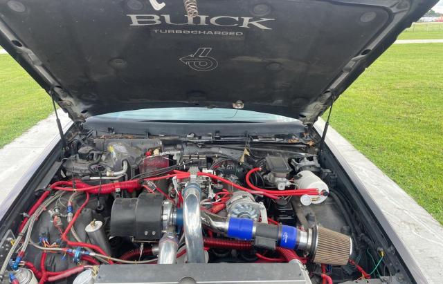 1G4GJ1175HP455373 - 1987 BUICK REGAL 黑色 照片 7