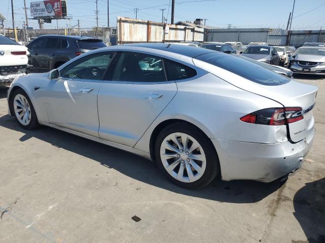 5YJSA1E17HF189627 - 2017 TESLA MODEL S SILVER photo 2