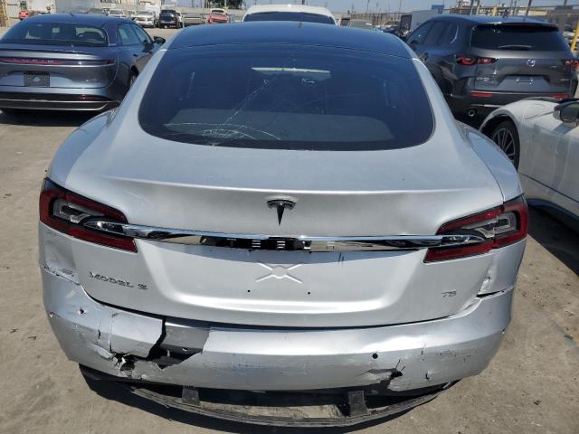 5YJSA1E17HF189627 - 2017 TESLA MODEL S SILVER photo 6