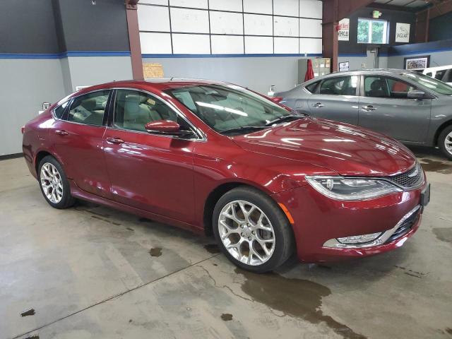 1C3CCCEG7FN636264 - 2015 CHRYSLER 200 C BURGUNDY photo 4