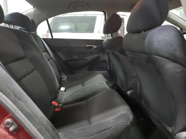 19XFA16629E042411 - 2009 HONDA CIVIC LX-S Կարմիր լուսանկար 10