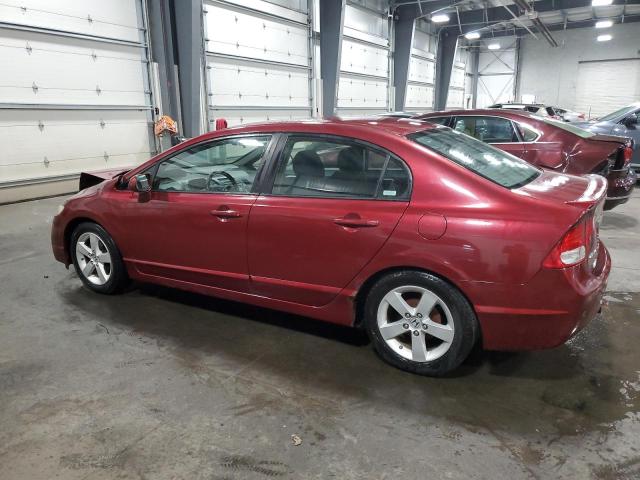 19XFA16629E042411 - 2009 HONDA CIVIC LX-S RED photo 2