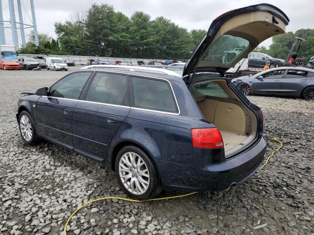 WAUKF78E88A159612 - 2008 AUDI A4 2.0T AVANT QUATTRO BLUE photo 2