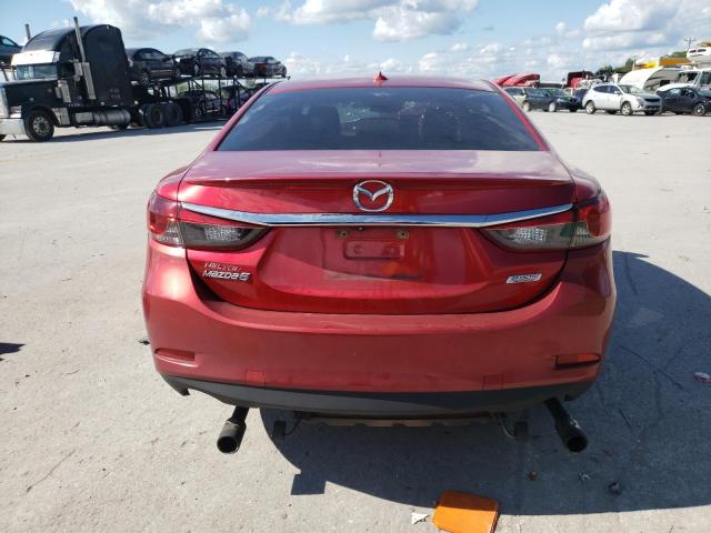 JM1GJ1W64E1141538 - 2014 MAZDA 6 GRAND TOURING RED photo 6