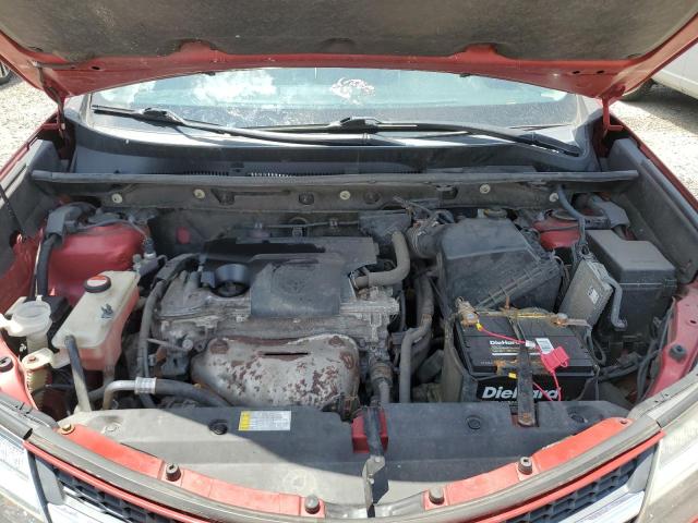 JTMRFREVXFD171922 - 2015 TOYOTA RAV4 XLE RED photo 12