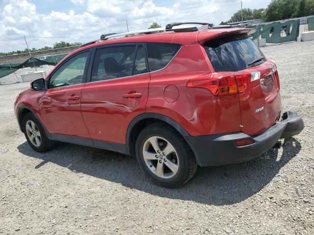 JTMRFREVXFD171922 - 2015 TOYOTA RAV4 XLE RED photo 2
