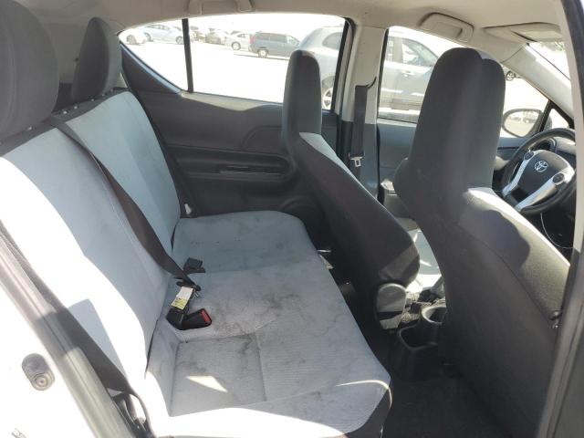 JTDKDTB32F1111240 - 2015 TOYOTA PRIUS C WHITE photo 10