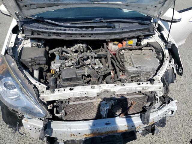 JTDKDTB32F1111240 - 2015 TOYOTA PRIUS C WHITE photo 11