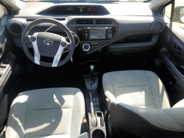 JTDKDTB32F1111240 - 2015 TOYOTA PRIUS C WHITE photo 8