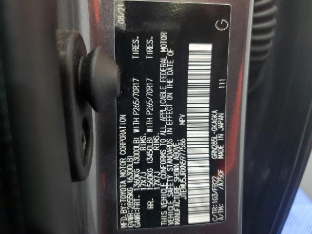 JTEMU5JRXN5977586 - 2022 TOYOTA 4RUNNER SR5/SR5 PREMIUM 灰色 照片 13