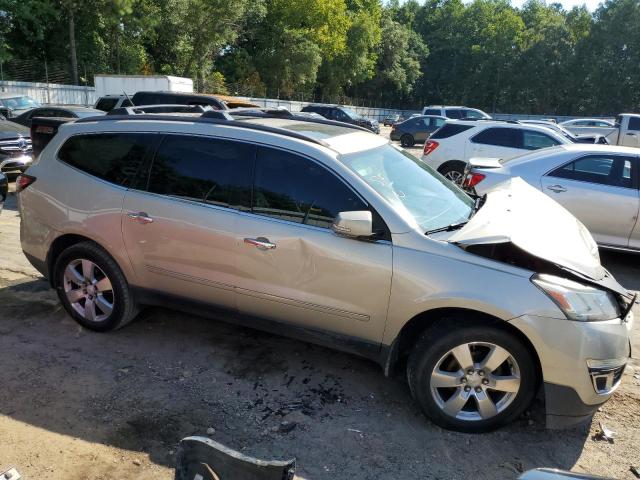 1GNKRLKD0DJ163254 - 2013 CHEVROLET TRAVERSE LTZ SILVER photo 4