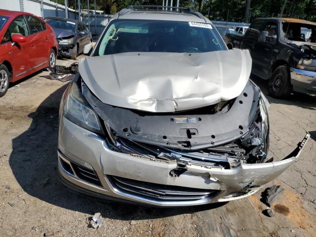 1GNKRLKD0DJ163254 - 2013 CHEVROLET TRAVERSE LTZ SILVER photo 5