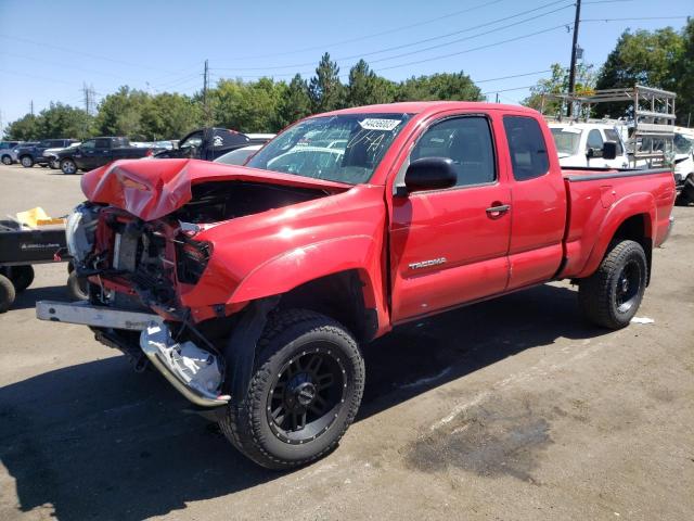 5TEUU42N87Z454125 - 2007 TOYOTA TACOMA ACCESS CAB წითელი ფოტო 1