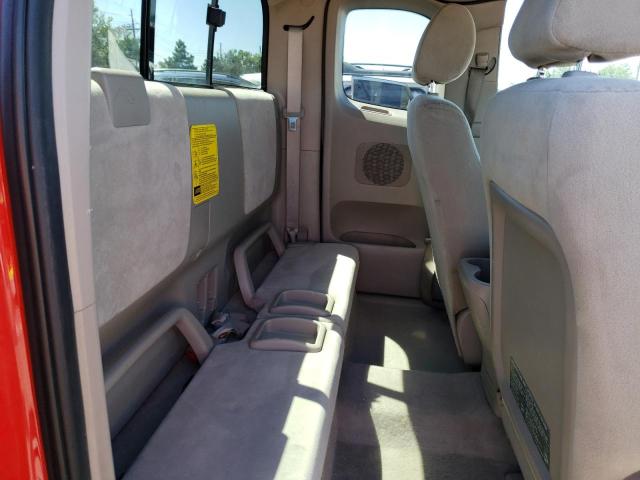 5TEUU42N87Z454125 - 2007 TOYOTA TACOMA ACCESS CAB წითელი ფოტო 10