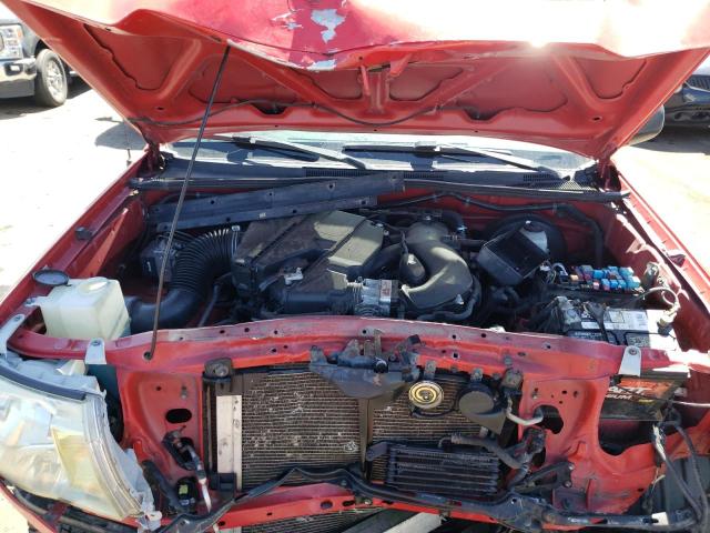 5TEUU42N87Z454125 - 2007 TOYOTA TACOMA ACCESS CAB წითელი ფოტო 11