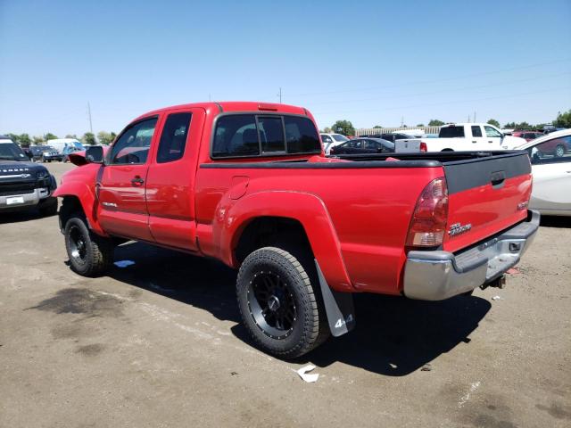 5TEUU42N87Z454125 - 2007 TOYOTA TACOMA ACCESS CAB წითელი ფოტო 2