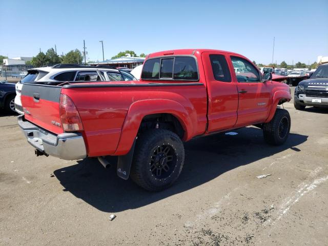 5TEUU42N87Z454125 - 2007 TOYOTA TACOMA ACCESS CAB წითელი ფოტო 3