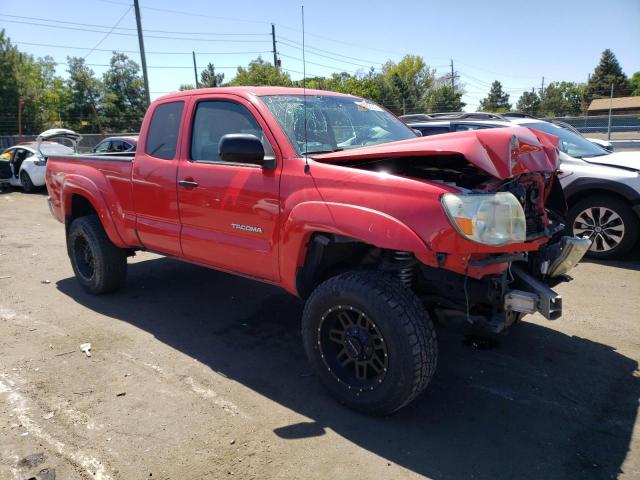 5TEUU42N87Z454125 - 2007 TOYOTA TACOMA ACCESS CAB წითელი ფოტო 4