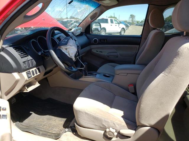 5TEUU42N87Z454125 - 2007 TOYOTA TACOMA ACCESS CAB წითელი ფოტო 7