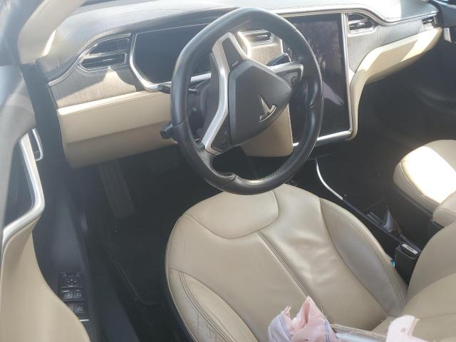 5YJSA1DG5DFP08478 - 2013 TESLA MODEL S GRAY photo 8