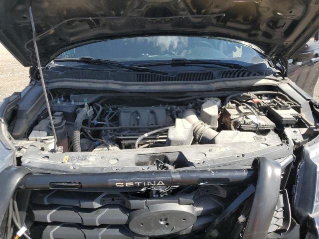 1FM5K8ARXJGB92012 - 2018 FORD EXPLORER POLICE INTERCEPTOR BLACK photo 12