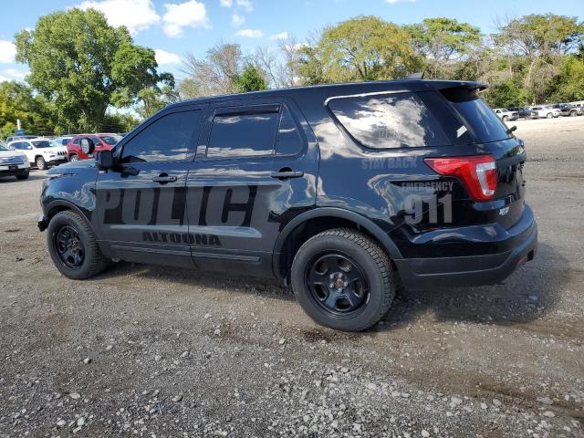 1FM5K8ARXJGB92012 - 2018 FORD EXPLORER POLICE INTERCEPTOR BLACK photo 2