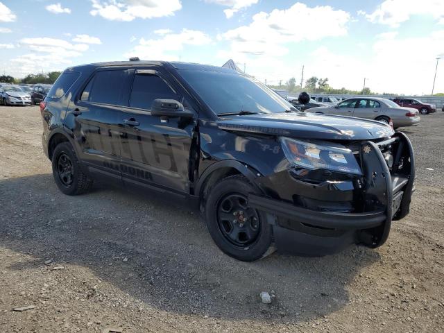 1FM5K8ARXJGB92012 - 2018 FORD EXPLORER POLICE INTERCEPTOR BLACK photo 4