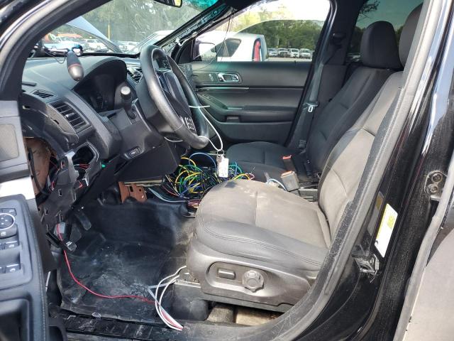 1FM5K8ARXJGB92012 - 2018 FORD EXPLORER POLICE INTERCEPTOR BLACK photo 7