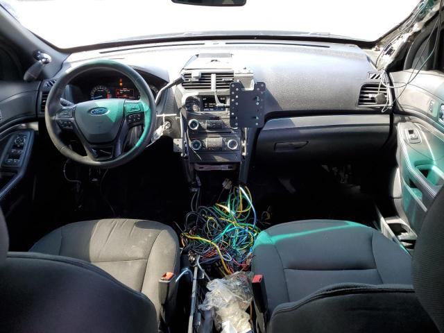 1FM5K8ARXJGB92012 - 2018 FORD EXPLORER POLICE INTERCEPTOR BLACK photo 8