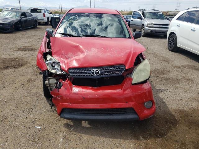 2T1KR32E16C622291 - 2006 TOYOTA COROLLA MA XR RED photo 5
