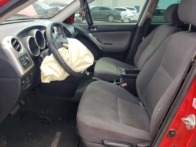 2T1KR32E16C622291 - 2006 TOYOTA COROLLA MA XR RED photo 7