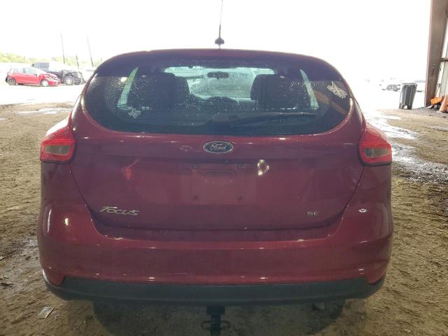 1FADP3K29HL281745 - 2017 FORD FOCUS SE RED photo 6