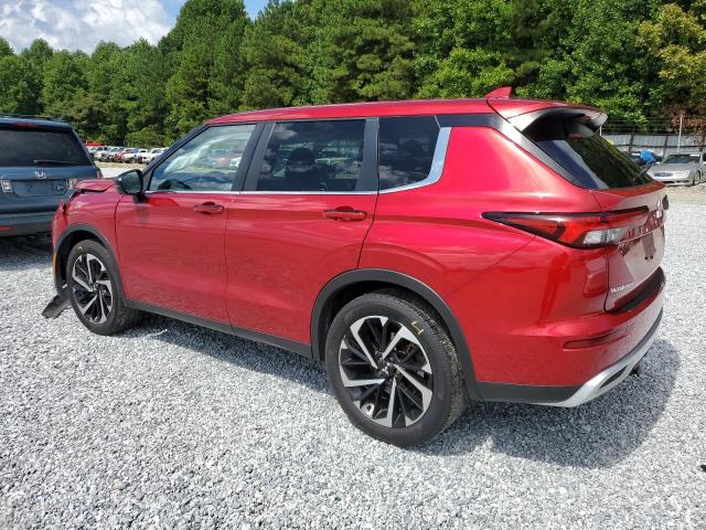 JA4J3UA83NZ015323 - 2022 MITSUBISHI OUTLANDER SE RED photo 2